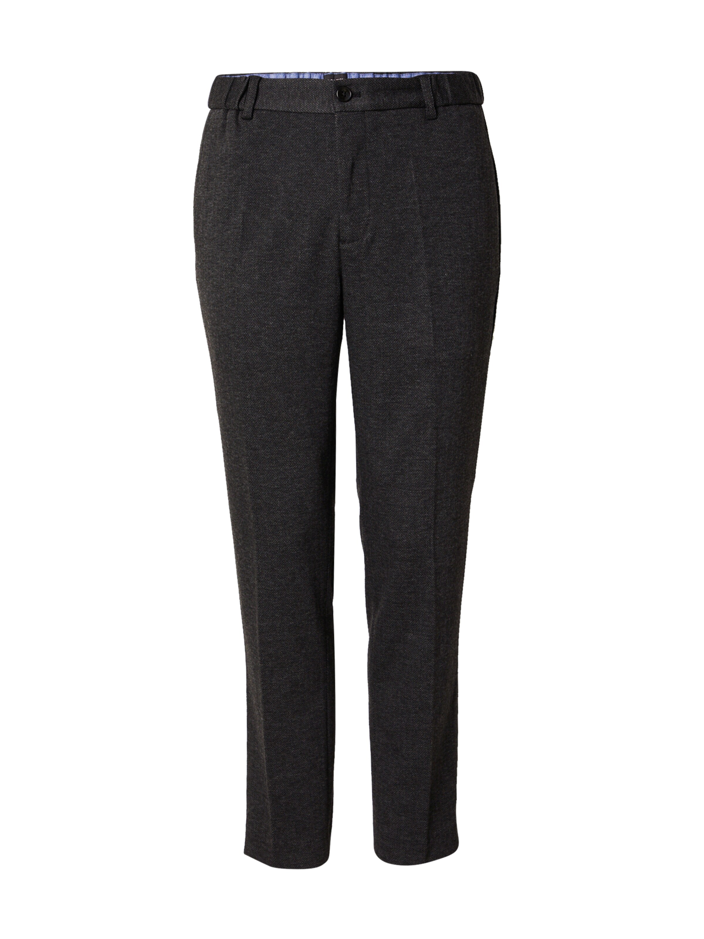 SCOTCH & SODA Конический (Tapered) Плиссированные брюки 'FINCH' в Серый: спереди