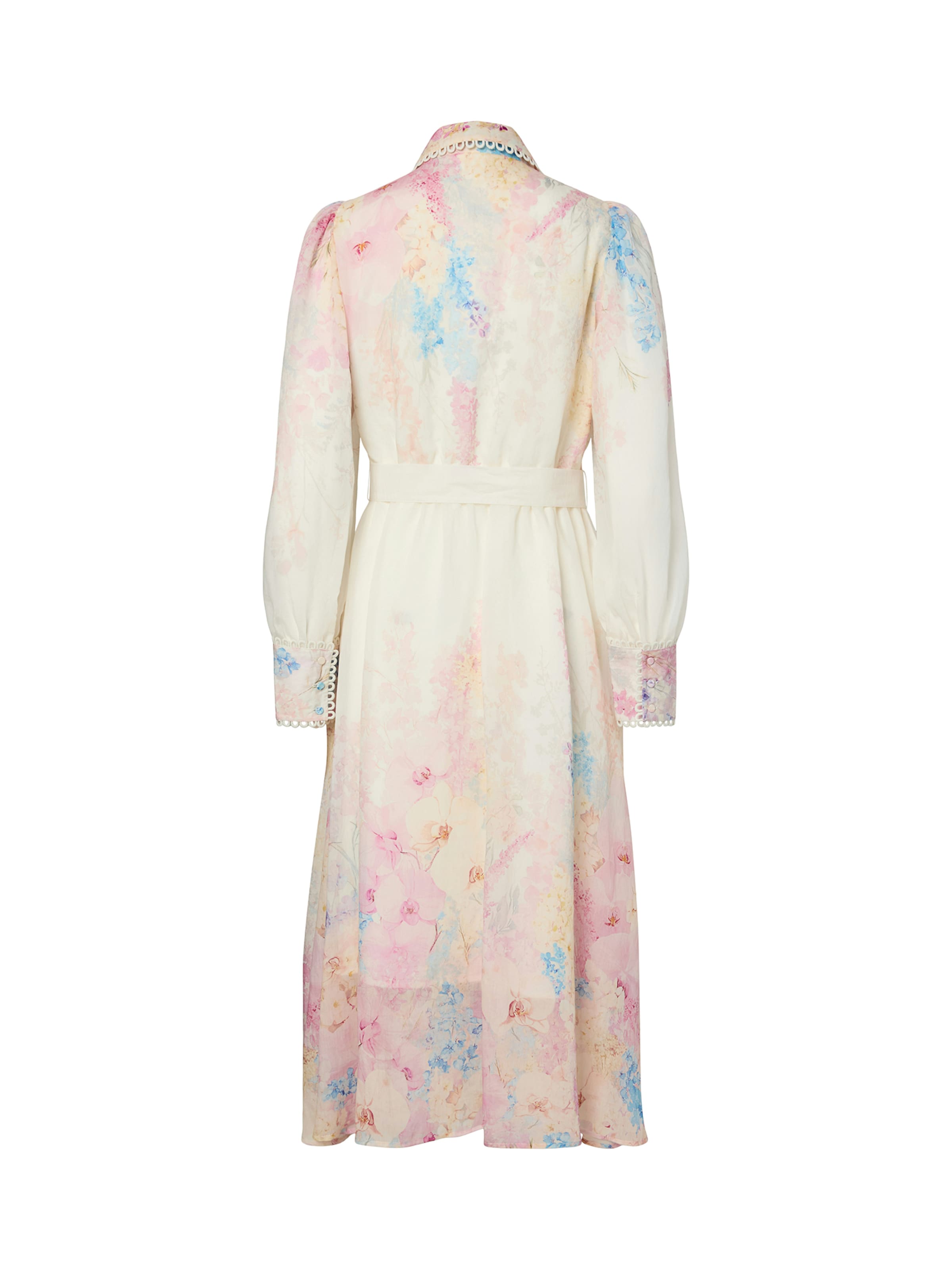 YAS Shirt Dress 'YASFLORENCE' in Beige