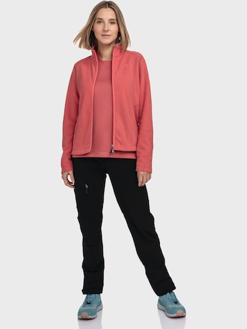 Schöffel Functionele fleece jas 'Leona3' in Roze