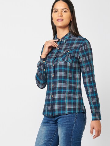 Camicia da donna di KOROSHI in blu