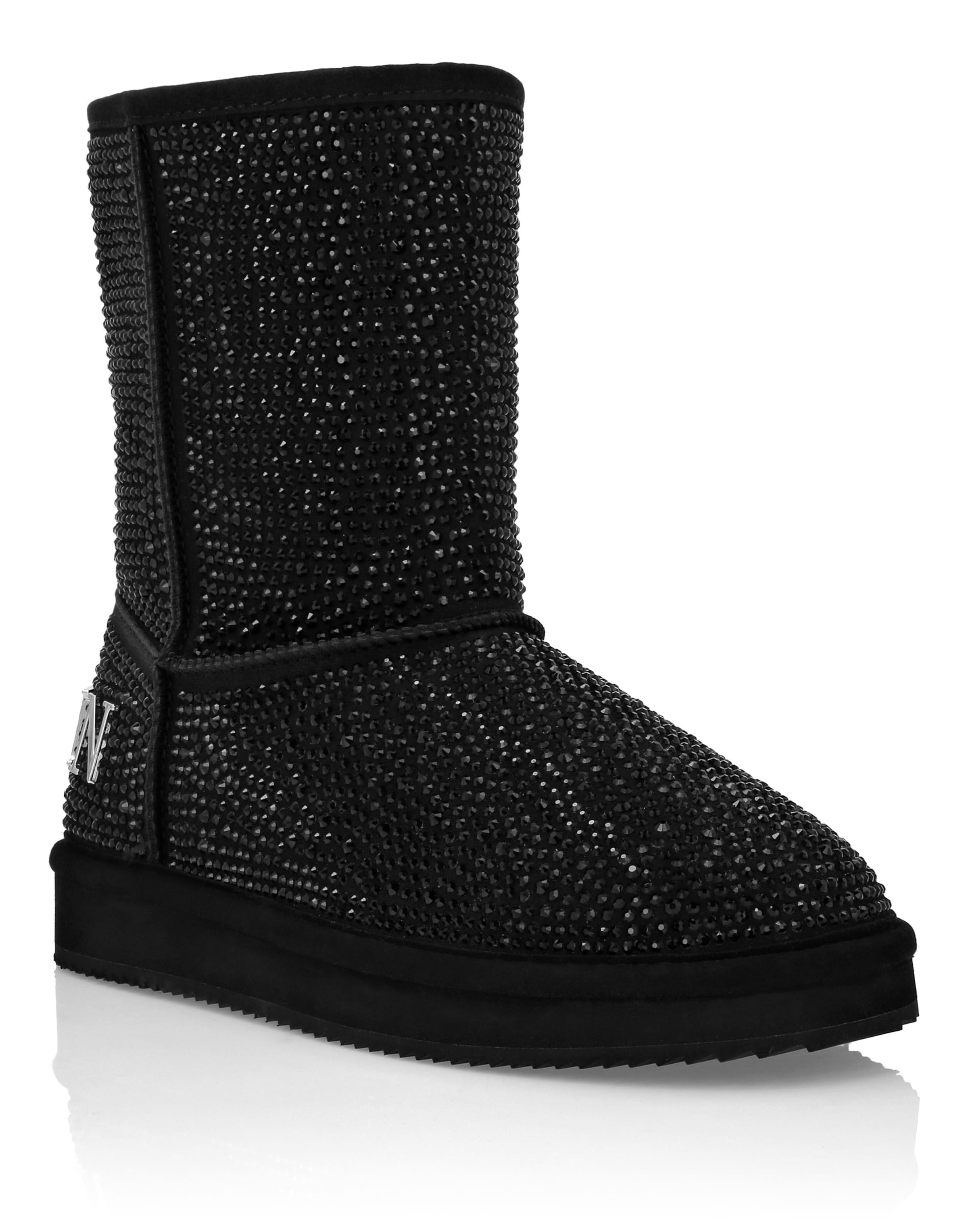 Philipp Plein - Botas em preto: frente