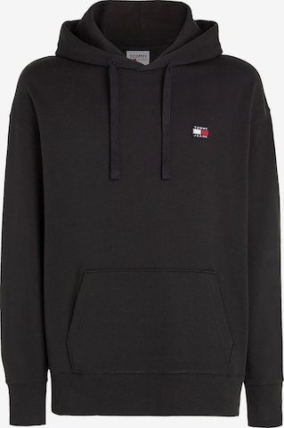 Tommy Jeans Sweatshirt in Black: front