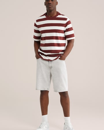 WE Fashion Loosefit Jeans i grå