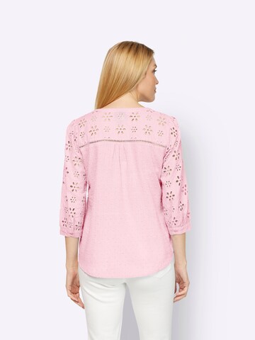 heine - Blusa em rosa