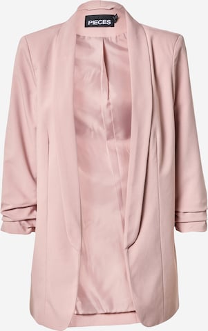 PIECES Blazer 'Boss' in Pink: front
