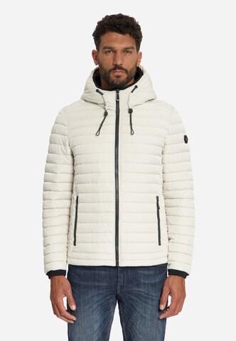 No Excess Between-Season Jacket in Grey: front
