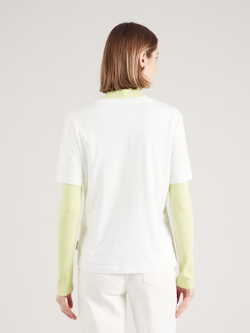 ARMEDANGELS T-Shirt 'Lualaa Flower' (GOTS) in Weiß