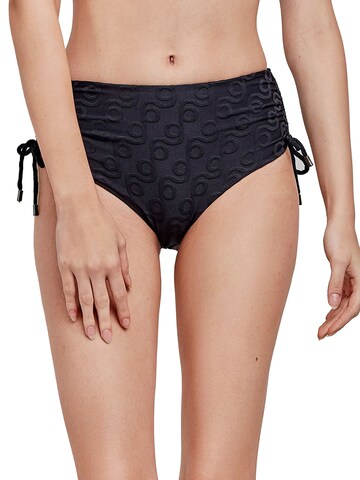 Gisela Bikini-Unterteile in Schwarz: Vorderseite