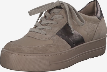 Paul Green Sneaker in Braun: Vorderseite