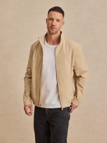 DAN FOX APPAREL Jacke 'Gianluca' in Beige: predná strana