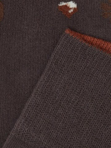 Von Jungfeld Socks 'Herbst Icons' in Brown