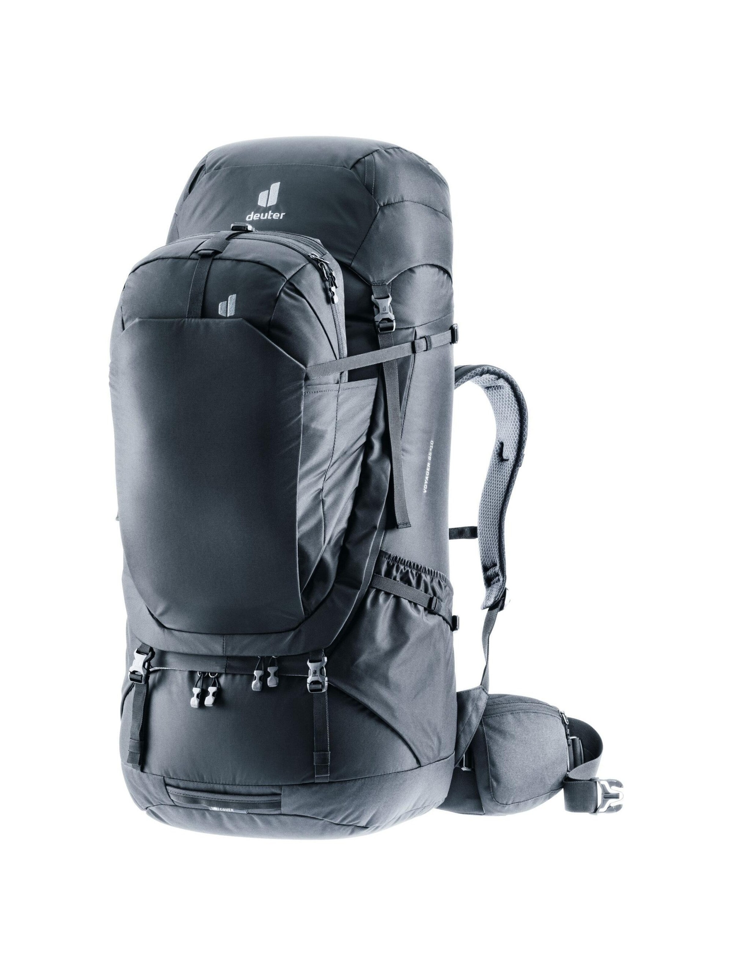 DEUTER Rucksack 'Voyager'‌‌‌‌‌‌‌‌‌‌ in Schwarz: Vorderseite