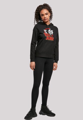 F4NT4STIC Sweatshirt ' Tom And Jerry ' in Black