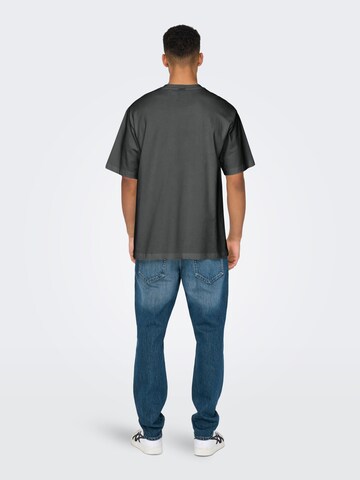 Only & Sons T-Shirt 'MICKEY' in Grau