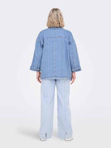 ONLY Carmakoma Blouse 'KIRSI' in Blauw
