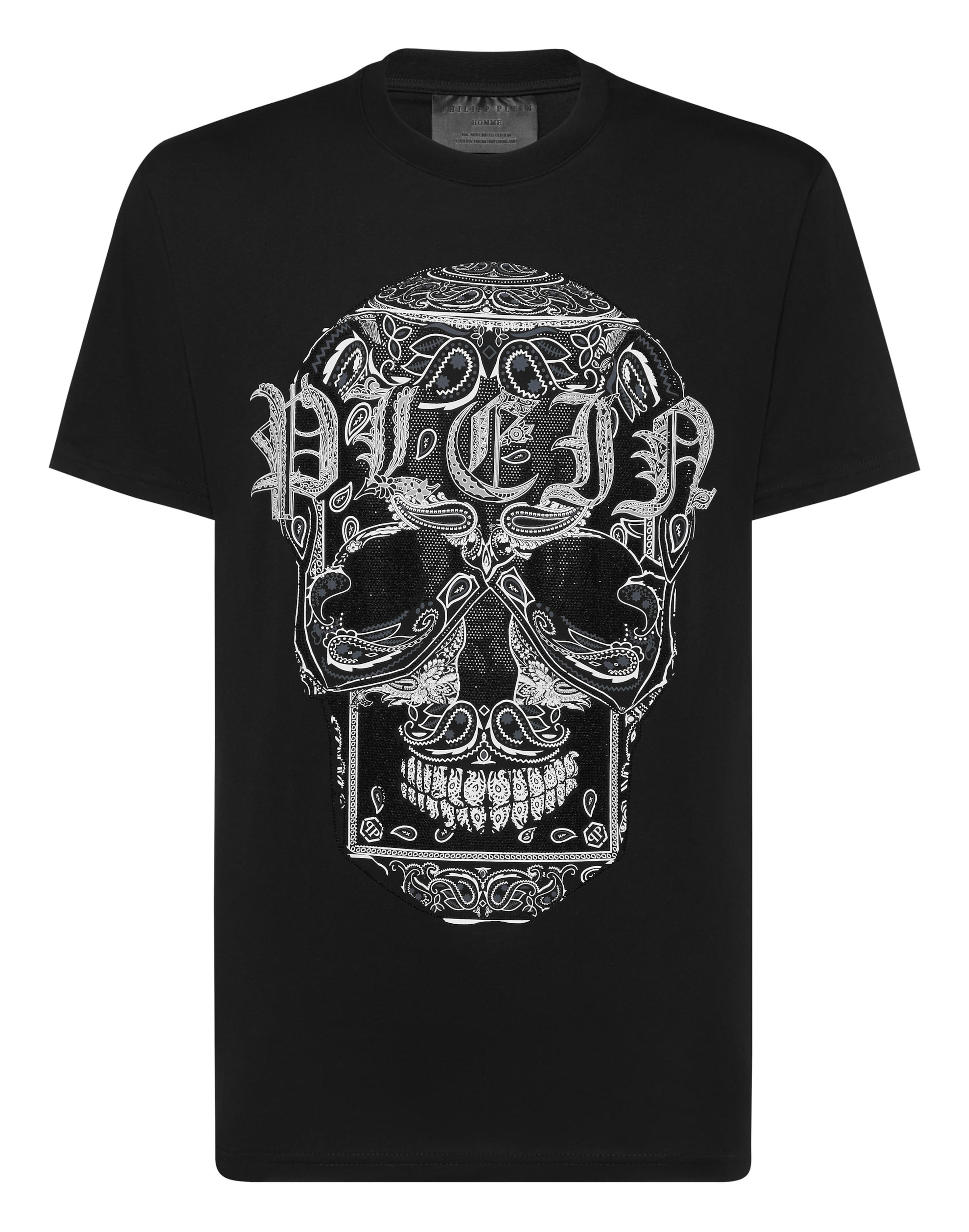 Philipp Plein Shirt 'Skull' in Black: front