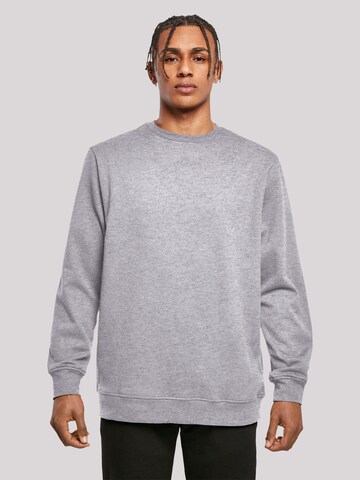 F4NT4STIC Sweatshirt in Grijs: voorkant