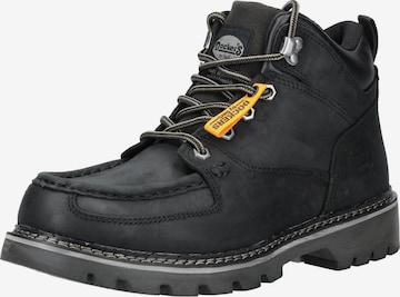 Bottes à lacets Dockers by Gerli en noir : devant