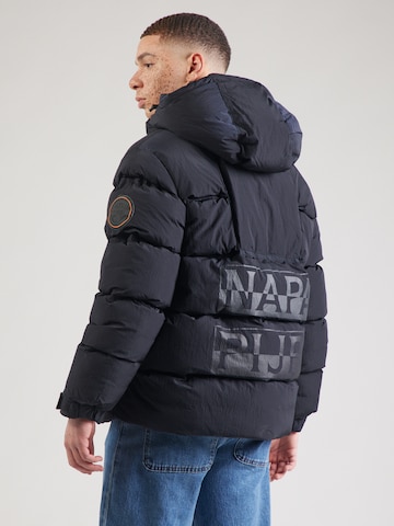 NAPAPIJRI - Chaqueta de invierno 'HYPER' en negro: atrás