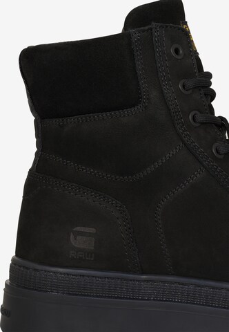 G-Star RAW Lace-Up Boots 'Noxer' in Black