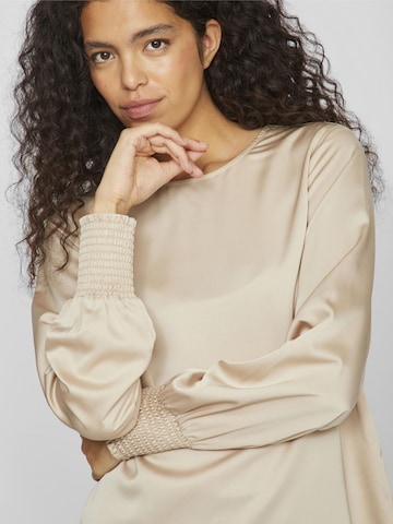 VILA Bluse in Beige