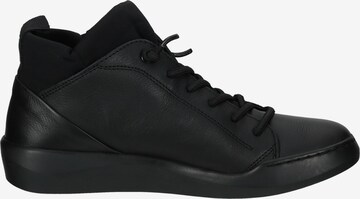 Softinos High-Top Sneakers in Black