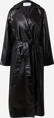 Calvin Klein Jeans Átmeneti kabátok 'GLOSSY' - fekete: elől