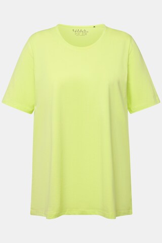 Ulla Popken Shirt in Geel: voorkant