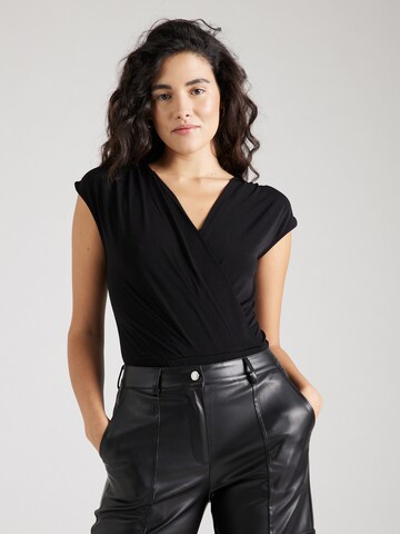 ABOUT YOU - Camisa body 'Stina' em preto: frente