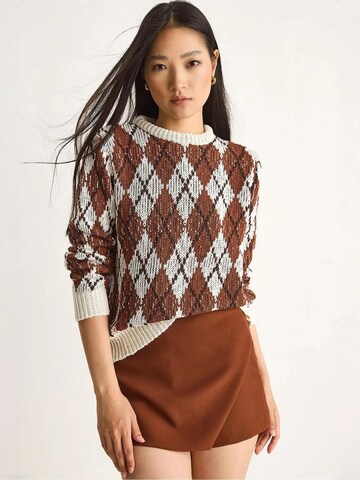 Bianco Lucci - Pullover 'Pullover' em bege: frente