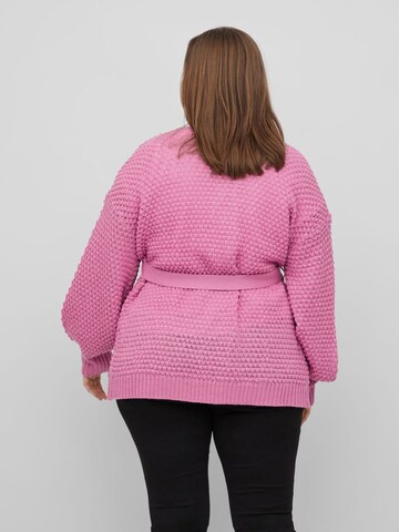 EVOKED Gebreid vest in Roze