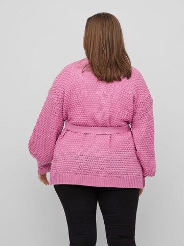 EVOKED Knit Cardigan in Pink