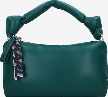 Karl Lagerfeld Schoudertas 'Knotted' in Groen: voorkant