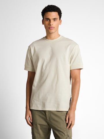 Tricou de la TOM TAILOR DENIM pe gri: față