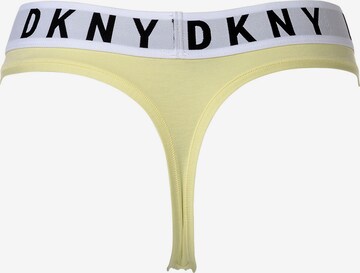 DKNY Intimates Thong in Yellow