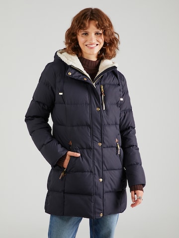 Lauren Ralph Lauren Wintermantel in Blauw: voorkant