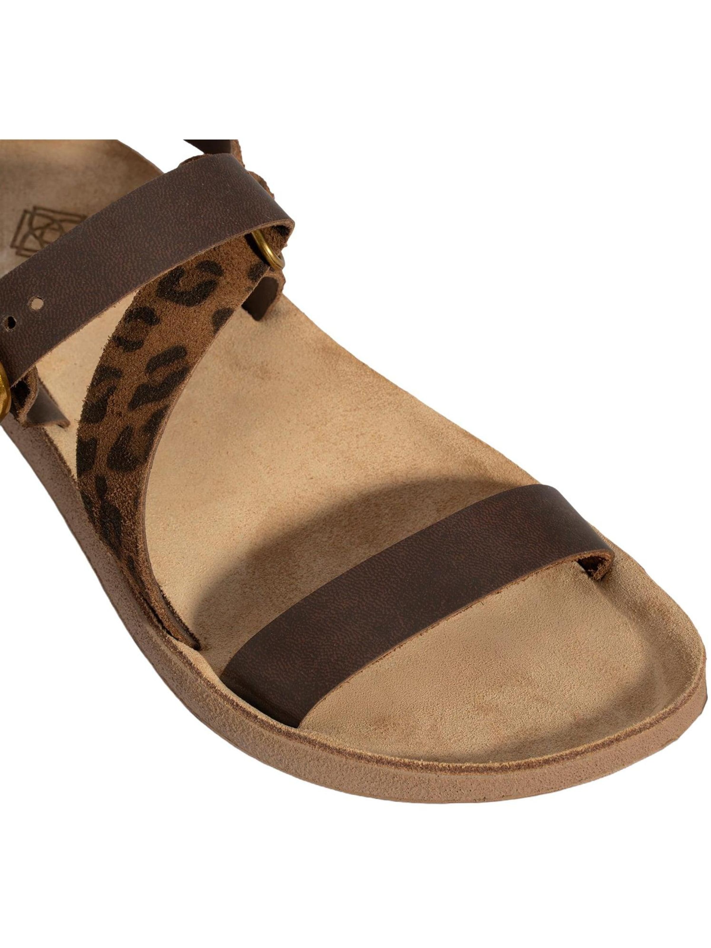 Sandales 'Sandalen' Desa en marron