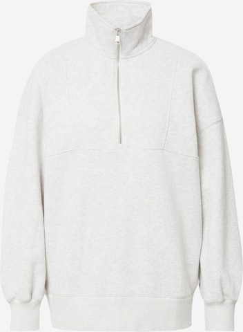Abercrombie & Fitch Sweatshirt i grå: framsida
