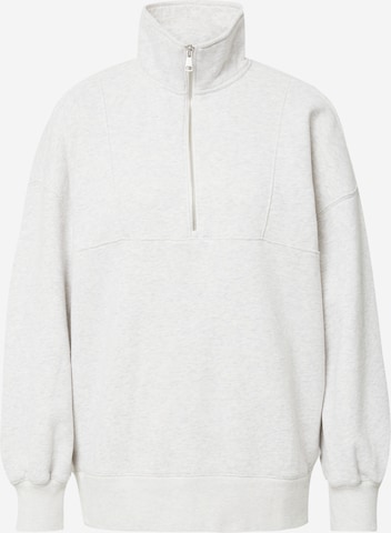 Abercrombie & Fitch - Sweatshirt em cinzento: frente