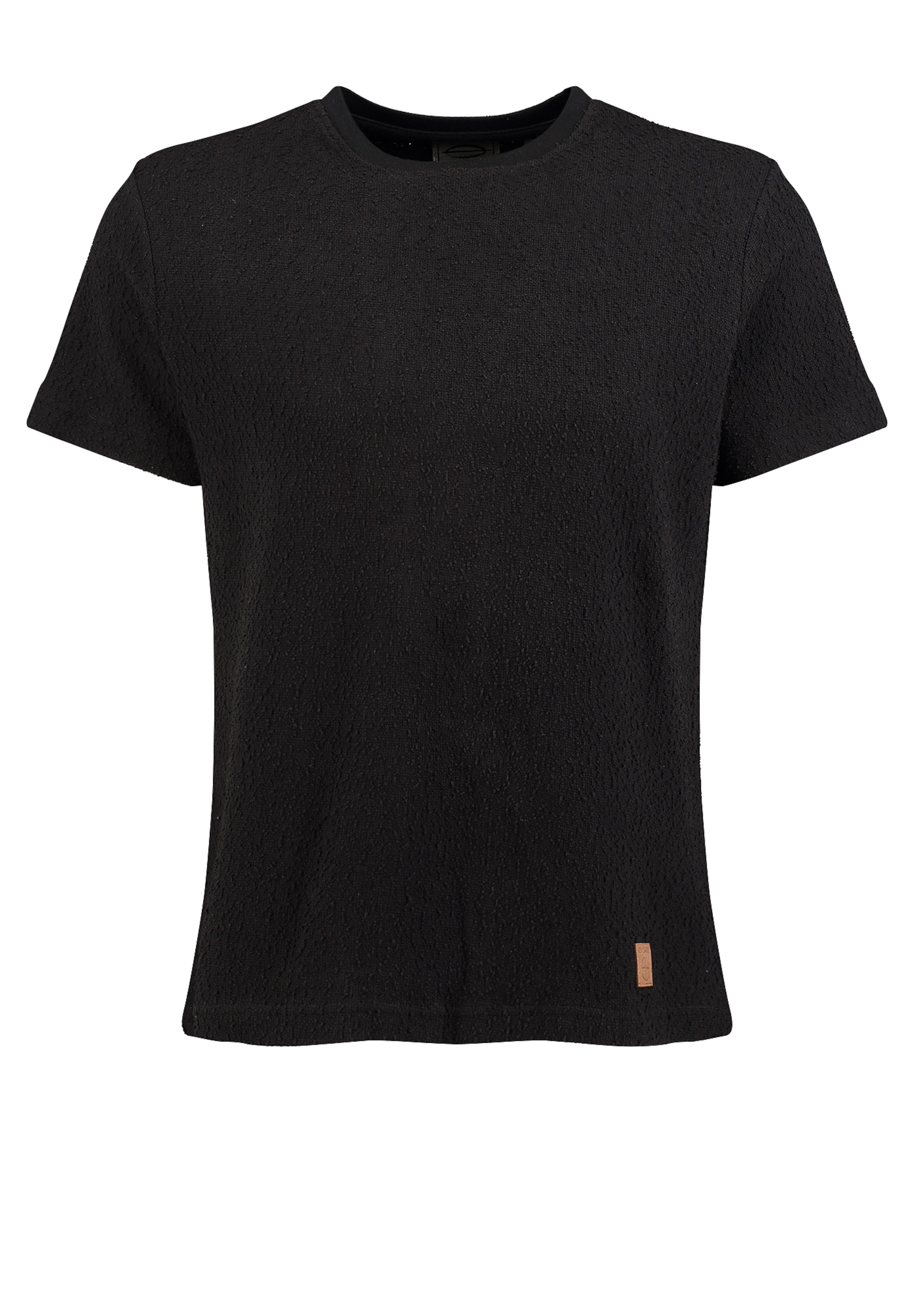 Maglietta 'Helmut' di Key Largo in nero: frontale