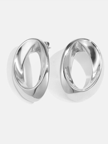 Cala Rose Earrings 'ELIA' in Silver: front