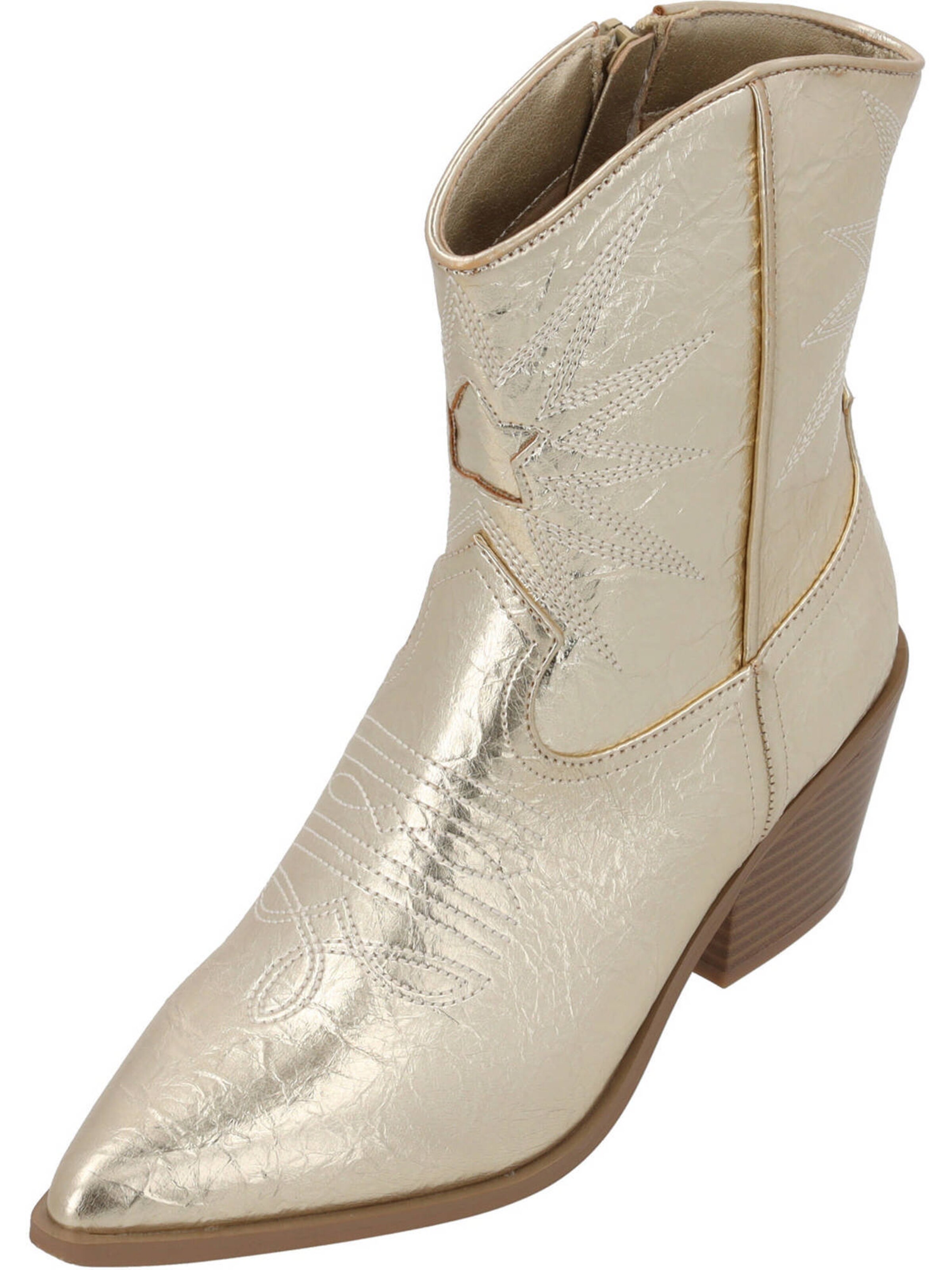LA STRADA Stiefelette in Gold