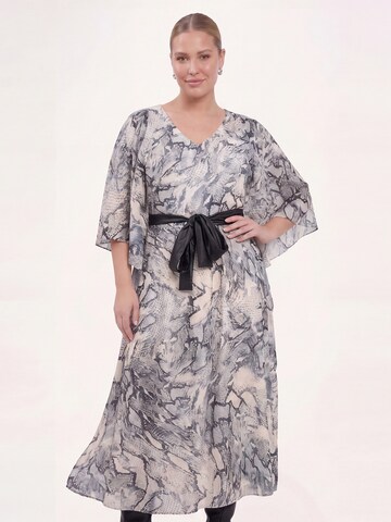 Robe YOEK en gris : devant