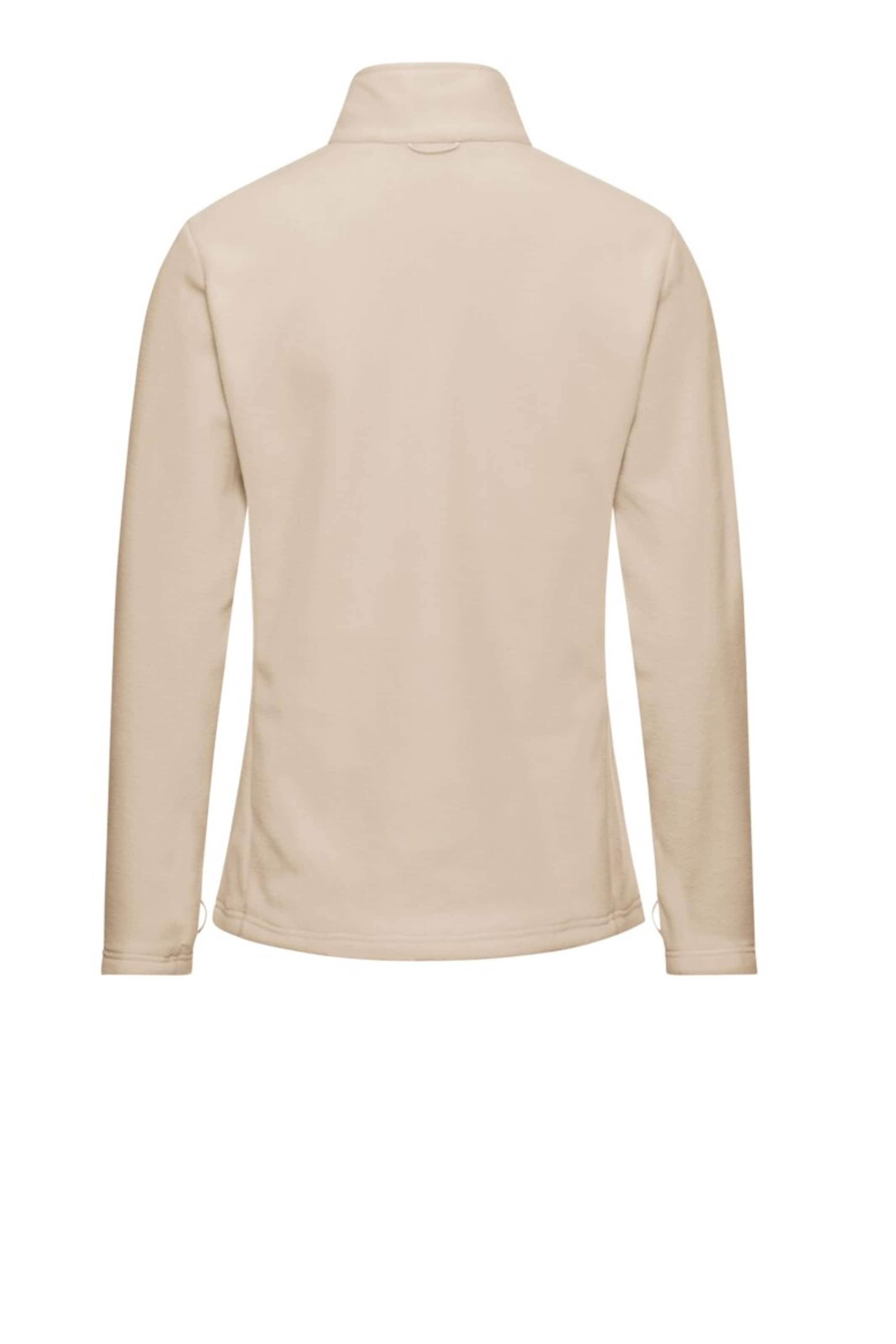JACK WOLFSKIN Bluza polarowa funkcyjna 'TAUNUS 200' w kolorze beżowy