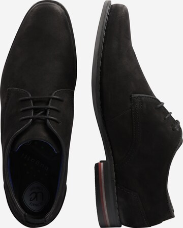 Pantofi cu șireturi 'Benigno' de la bugatti pe negru