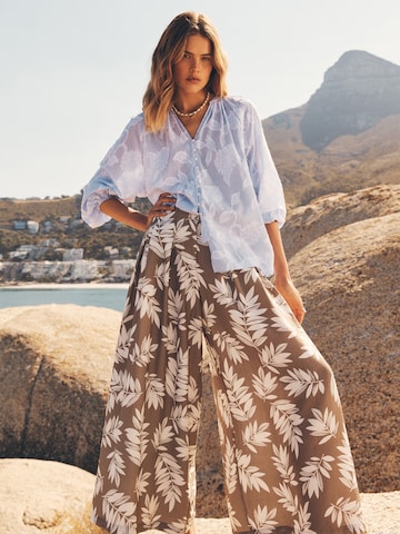 Apricot Wide leg Broek ' ' in Beige