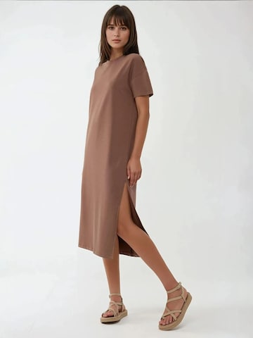 Hiccup - Vestido em castanho