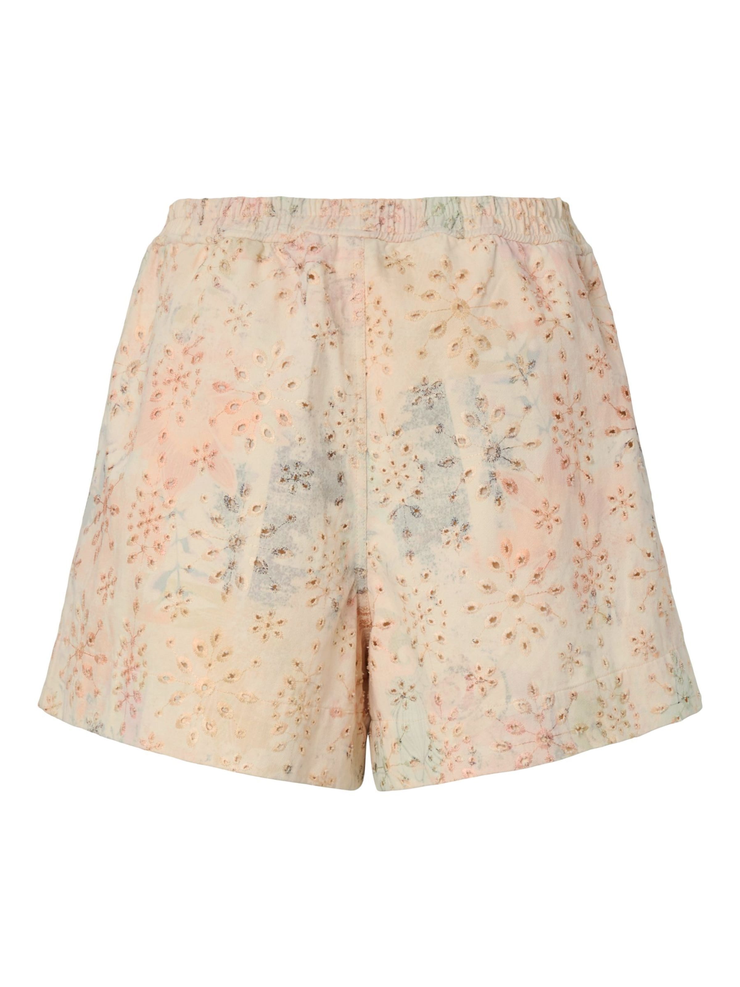 YAS Regular Broek in Beige