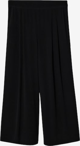 Pantalon à pince 'LIFE' MANGO en noir : devant