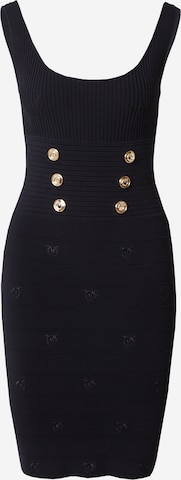 PINKO Knitted dress in Black: front